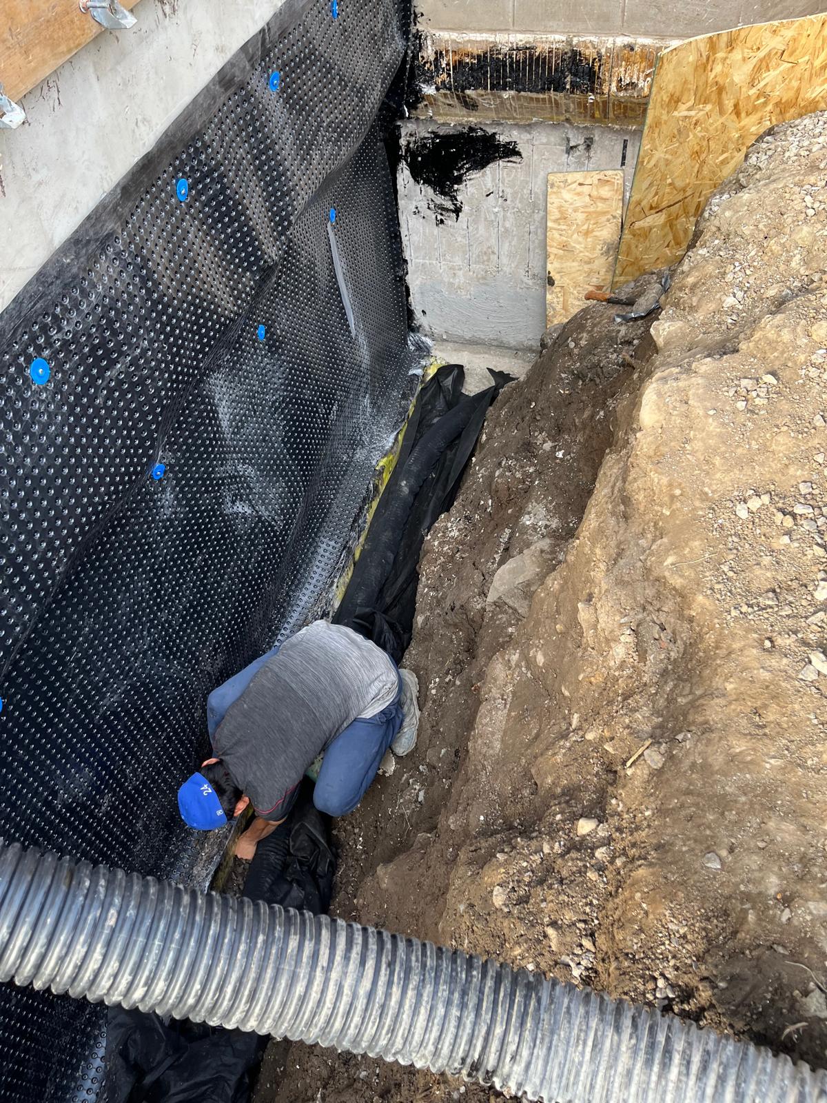 Drainage System Installation
